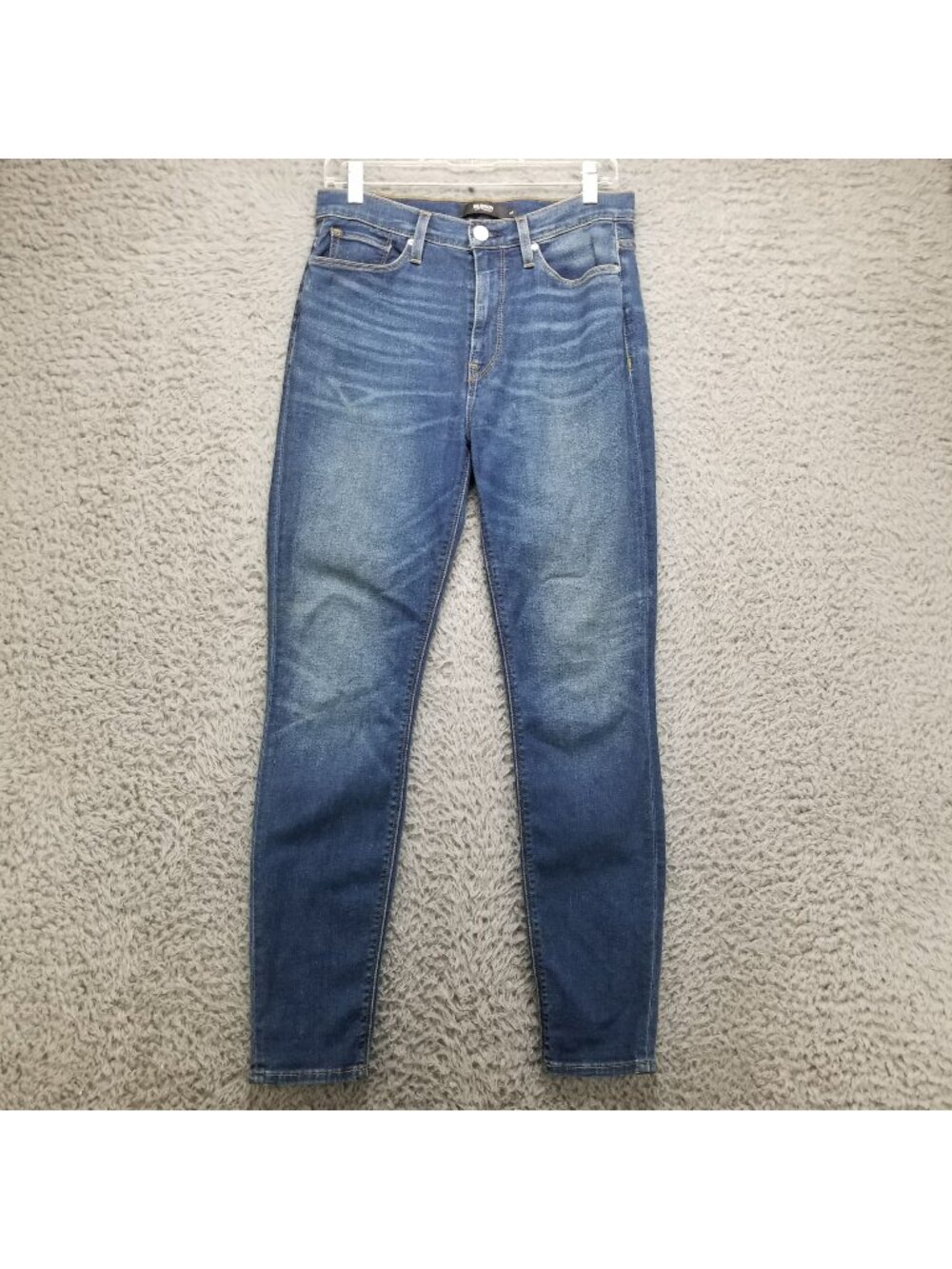 Hudson Jeans Womens 28 Blue Barbara Super Skinny Stretch Denim *Read*